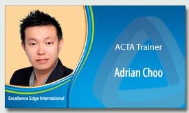 Adrian Choo - ACTA Trainer