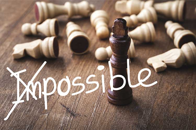 Chess Pieces with Leadership - I'm Possible!
